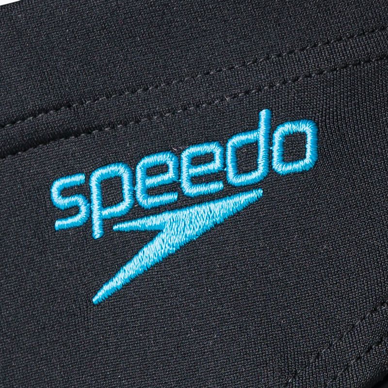 Men's Speedo Hyper Boom Splice Swim Brief black/blue 8-00301715147 3