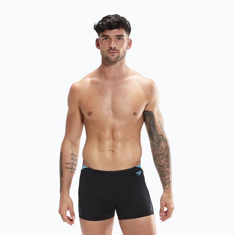 Men's Speedo Hyper Boom Splice swim boxers black 8-00302015147 5