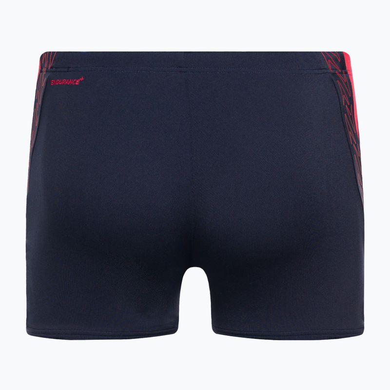 Men's Speedo Hyper Boom Splice swim boxers navy blue 8-00302015147 2