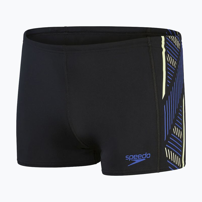 Men's Speedo Tech Panel Aquashort swim boxers black 8-00303514538 4