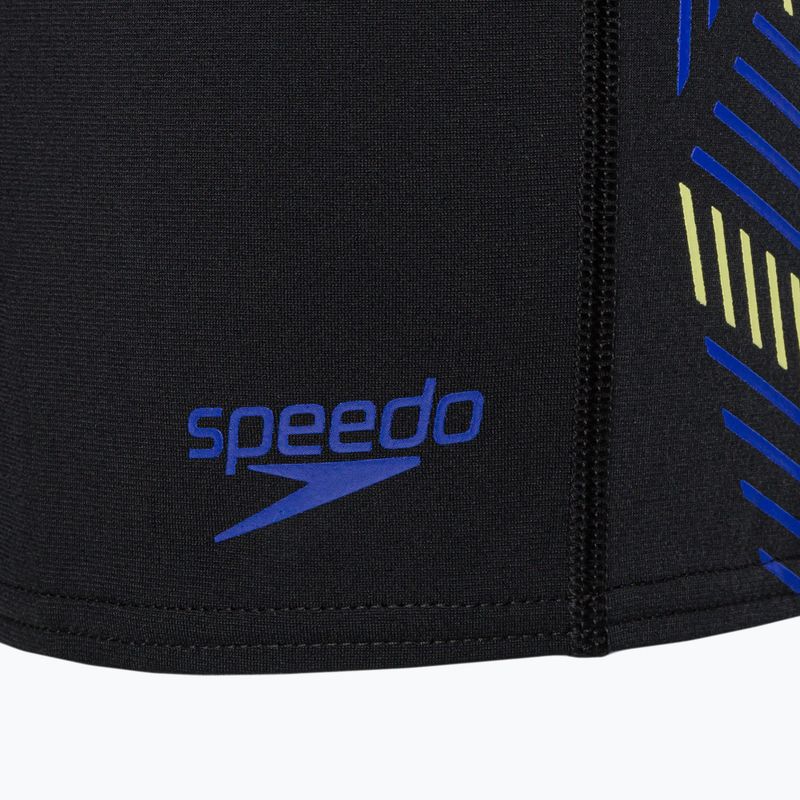Men's Speedo Tech Panel Aquashort swim boxers black 8-00303514538 3