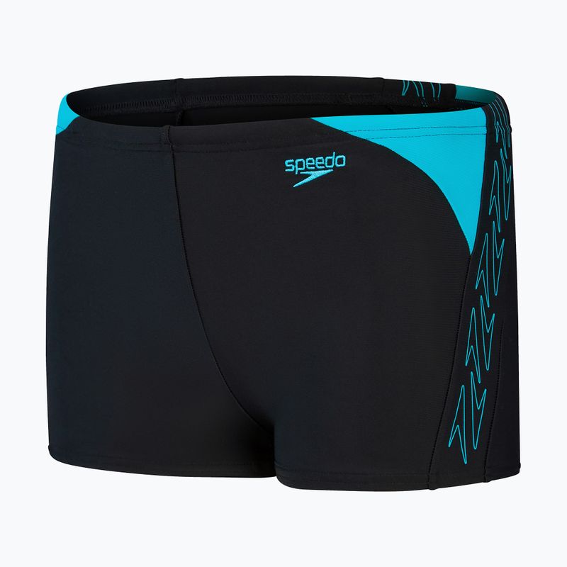 Speedo Hyper Boom Logo Splice Aquashort kids' swim trunks 8-00315015176 4