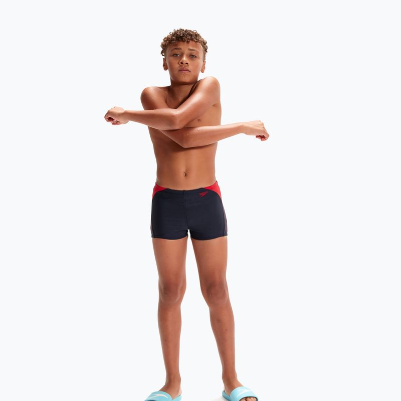 Speedo Hyper Boom Logo Splice Aquashort children's swim trunks 8-00315015178 5