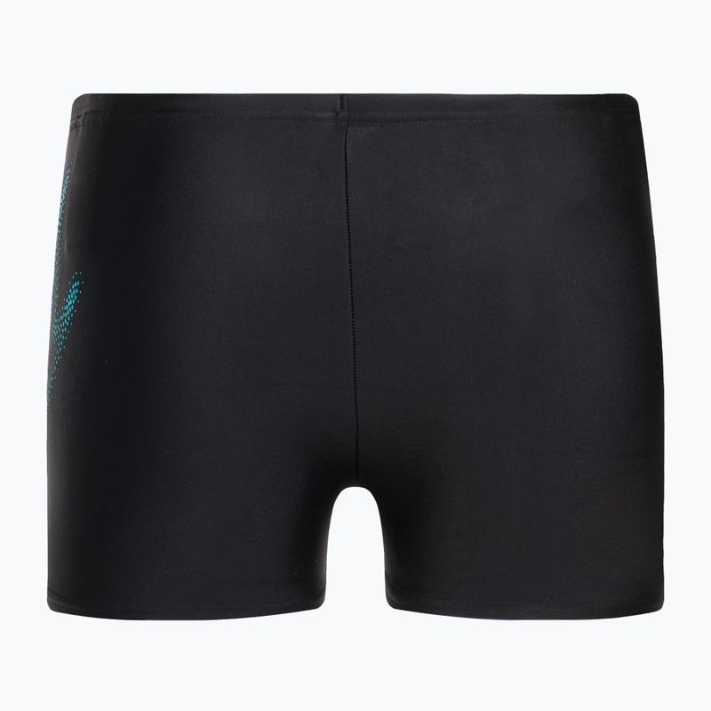 Speedo Hyper Boom Logo Placement Aquashort children's swim trunks black 8-00315415190 2