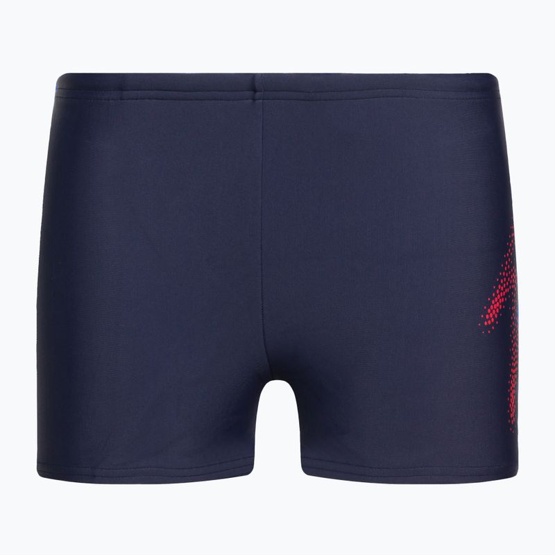 Speedo Hyper Boom Logo Placement Aquashort children's swim trunks navy blue 8-00315415190