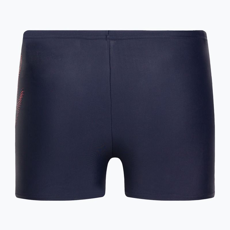 Speedo Hyper Boom Logo Placement Aquashort children's swim trunks navy blue 8-00315415190 2