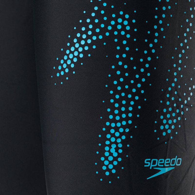 Speedo Hyper Boom Logo Placement Children's Swim Jammer black 8-00315515182 3