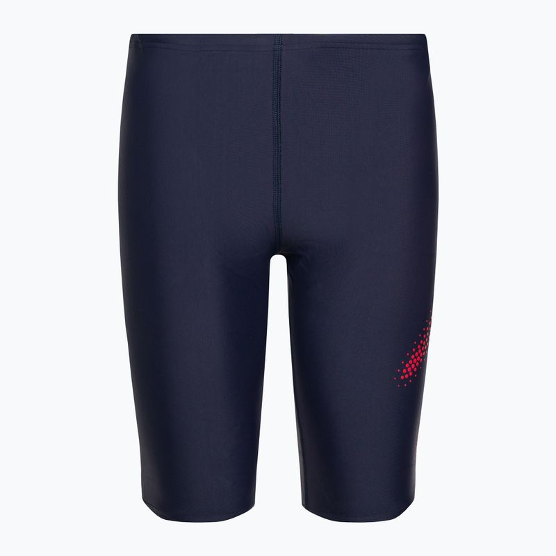 Speedo Hyper Boom Logo Placement Children's Swim Jammer navy blue 8-00315515183