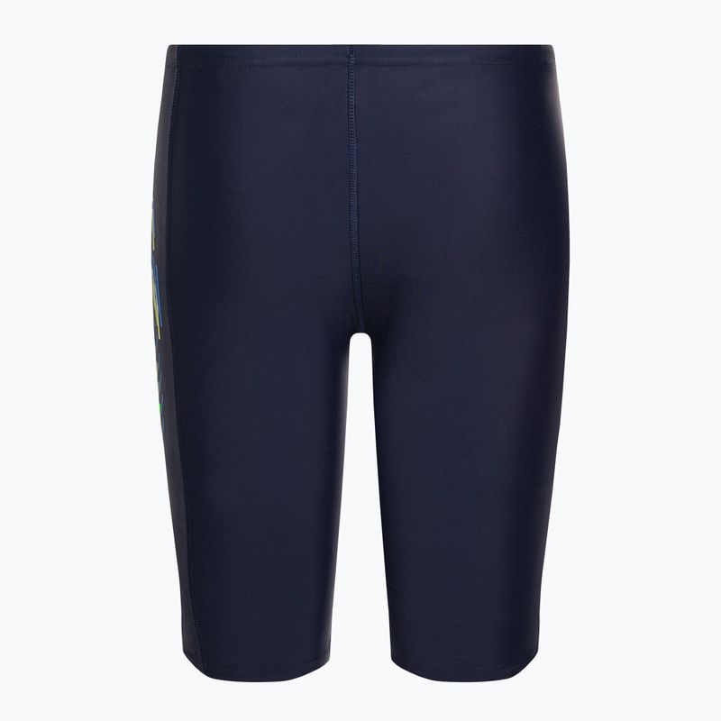 Children's Plastisol Placement Jammer swimwear navy blue 8-00317014378 3