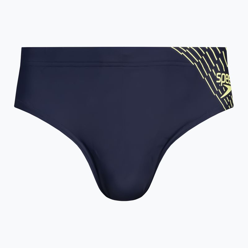 Men's Speedo Medley Logo 7 cm Brief swim briefs navy blue 8-0973906873