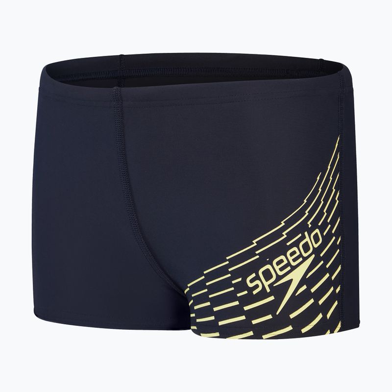 Speedo Medley Logo Aquashort children's swim trunks navy blue 8-1241006864 4