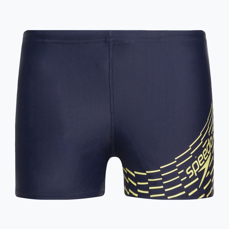 Speedo Medley Logo Aquashort children's swim trunks navy blue 8-1241006864