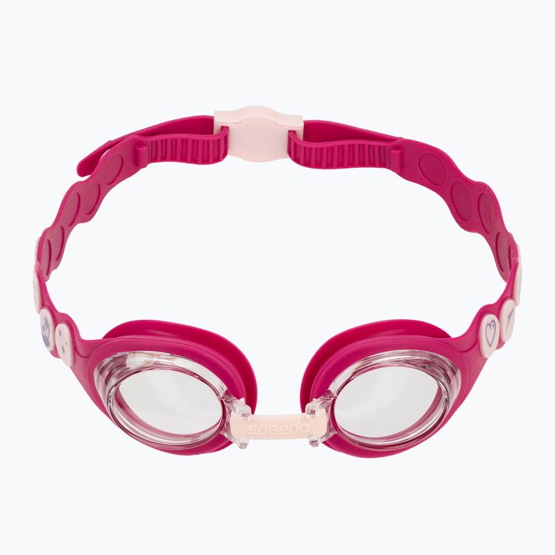 Speedo Infant Spot children's swimming goggles blossom/electric pink/clear 2