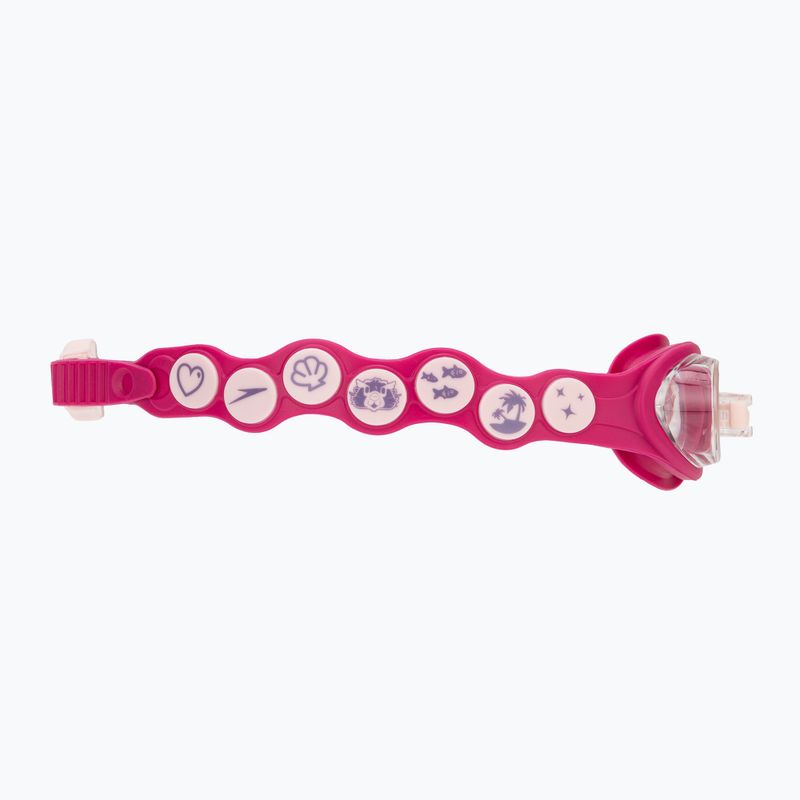 Speedo Infant Spot children's swimming goggles blossom/electric pink/clear 3