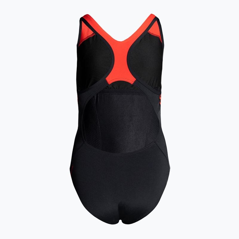 Speedo Plastisol Laneback one-piece swimsuit black 8-00305414841 2