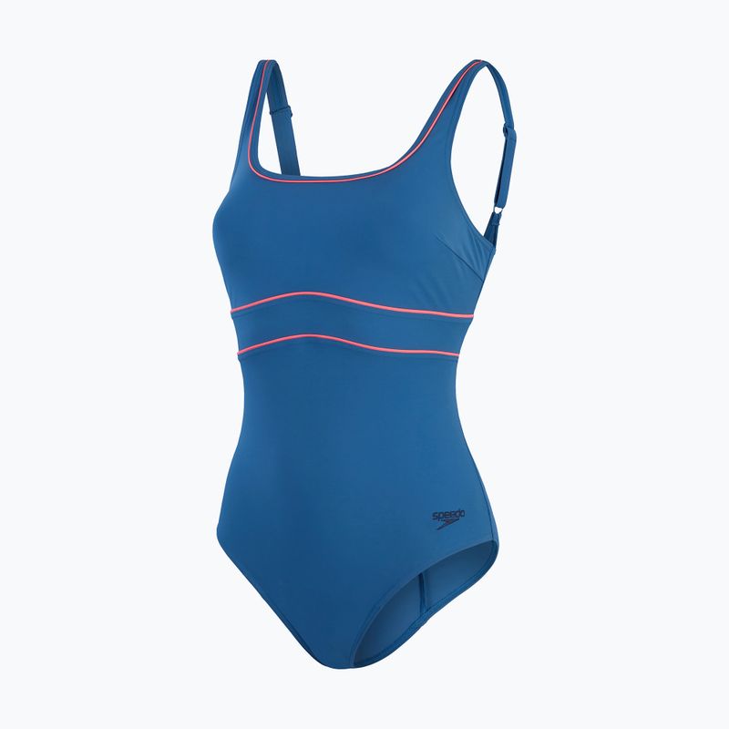 Speedo New Contour Eclipse blue one-piece swimsuit 8-00306715472 4