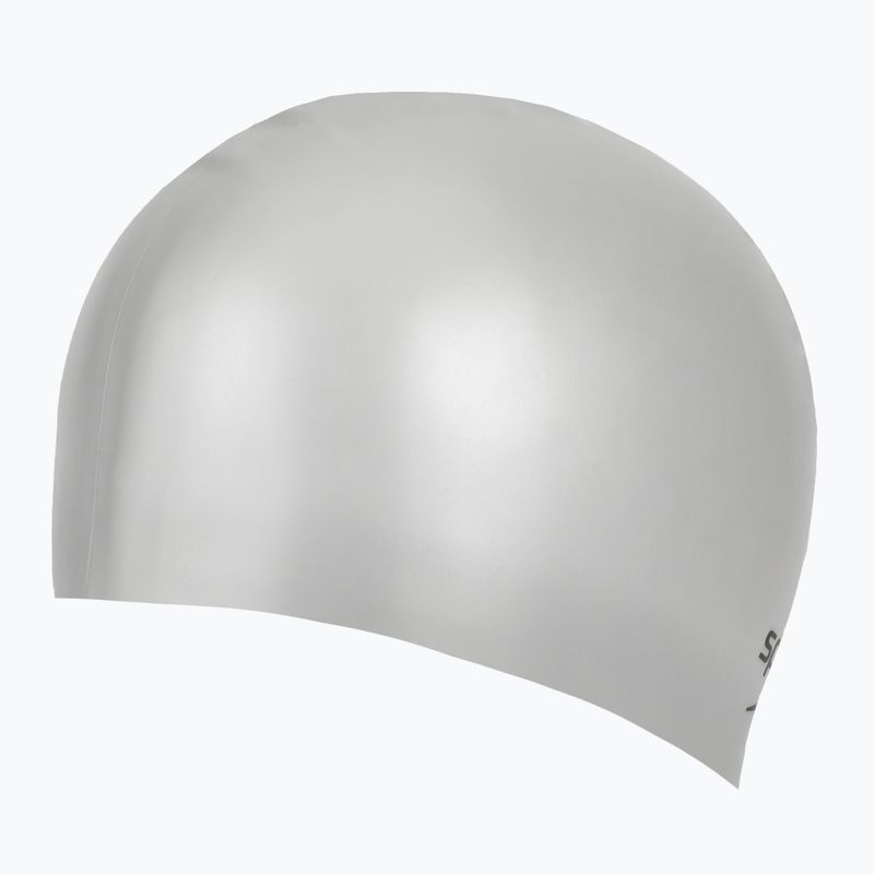 Speedo Long Hair silver swimming cap 8-0616814561 2
