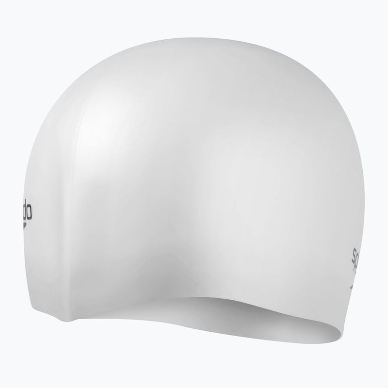 Speedo Long Hair silver swimming cap 8-0616814561 4