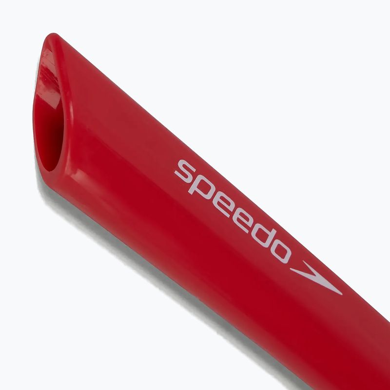 Speedo Centre fed red/blue frame front swim snorkel 3
