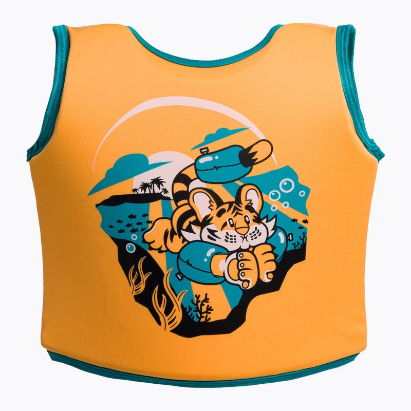 Speedo Children's Printed Float Vest orange 8-1225214688 2