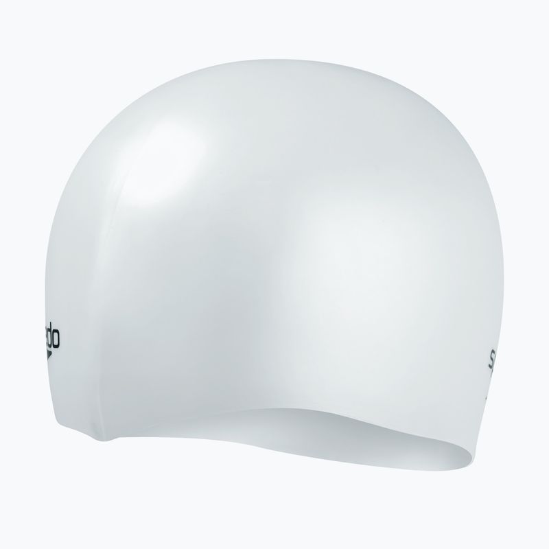 Speedo Plain Moulded Silicone silver swimming cap 8-7098414572 4