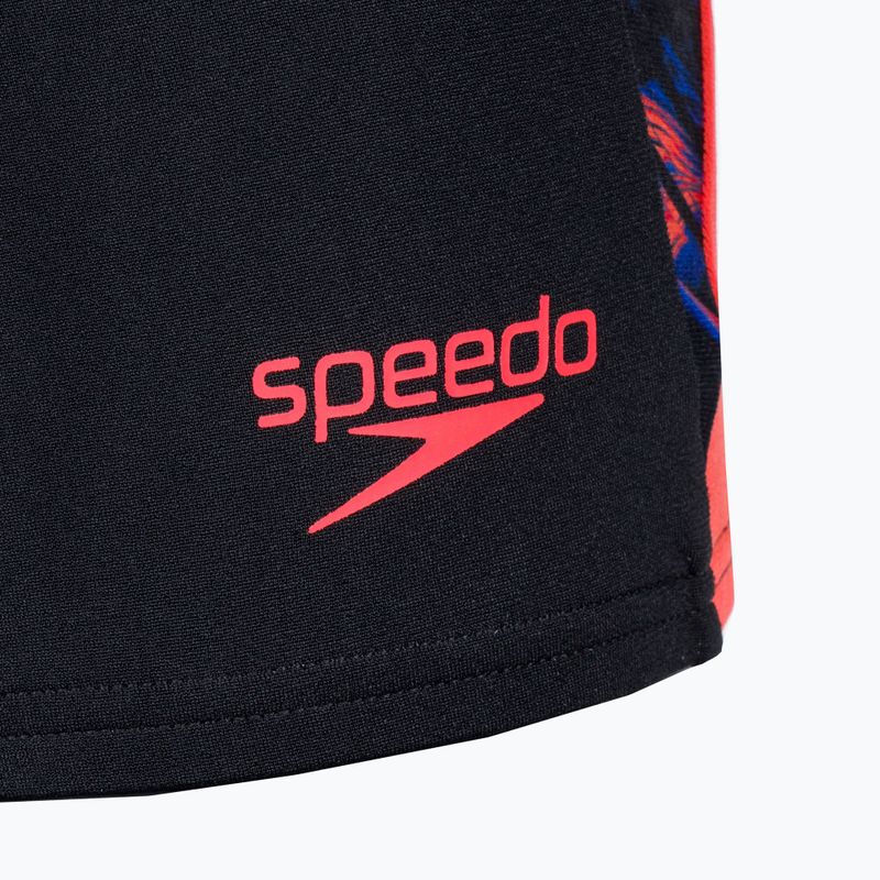 Men's Speedo ECO END+ Splice swim shorts black/orange 3