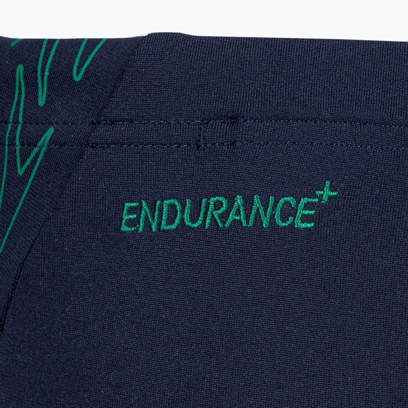 Men's Speedo Hyper Boom Splice swim trunks navy/green 3