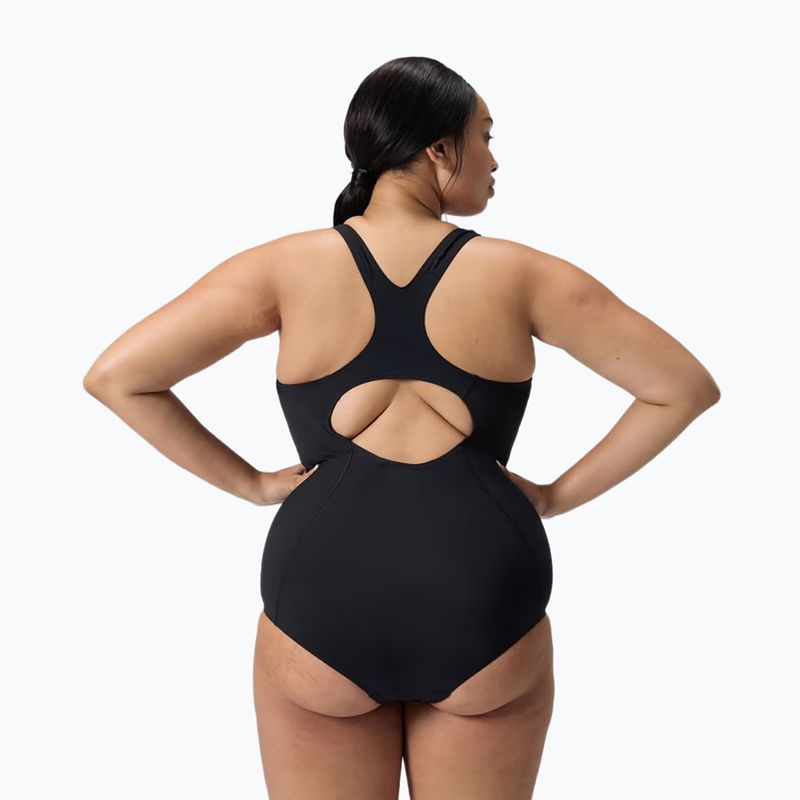 Women's one-piece swimsuit Speedo Endurance+ Medalist Plus Size black 3