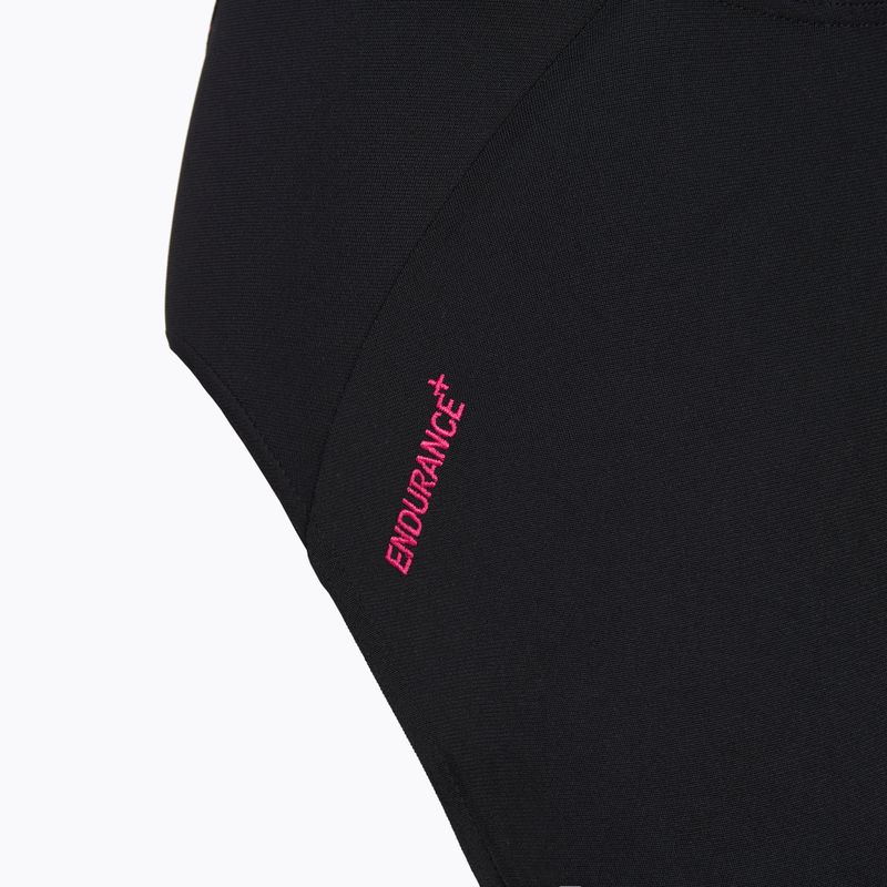 Women's one-piece swimsuit Speedo HyperBoom Splice Muscleback black/electric pink 4