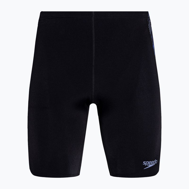 Speedo Hyperboom black/curious blue/true cobalt men's swim jammers
