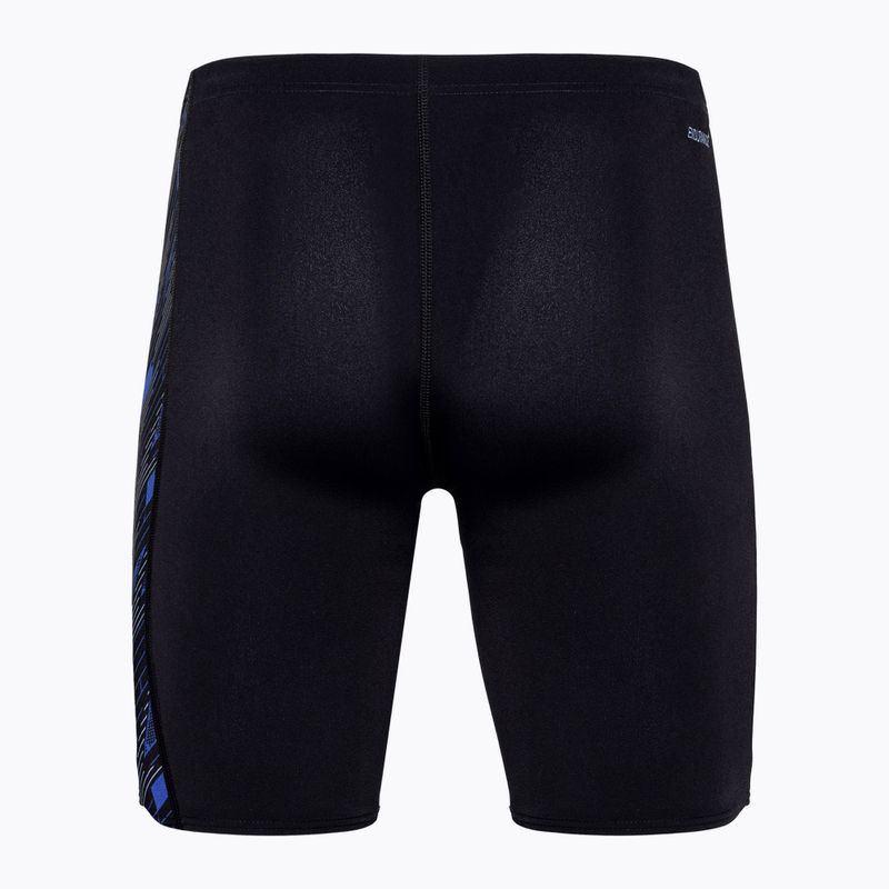 Speedo Hyperboom black/curious blue/true cobalt men's swim jammers 2