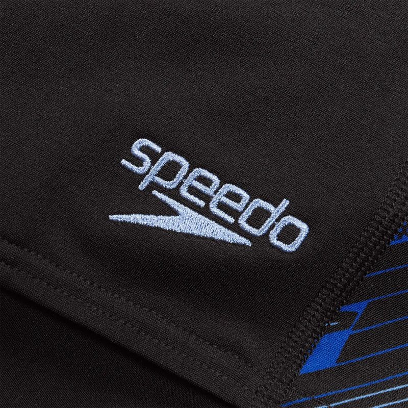 Speedo Hyperboom black/curious blue/true cobalt swim trunks 3