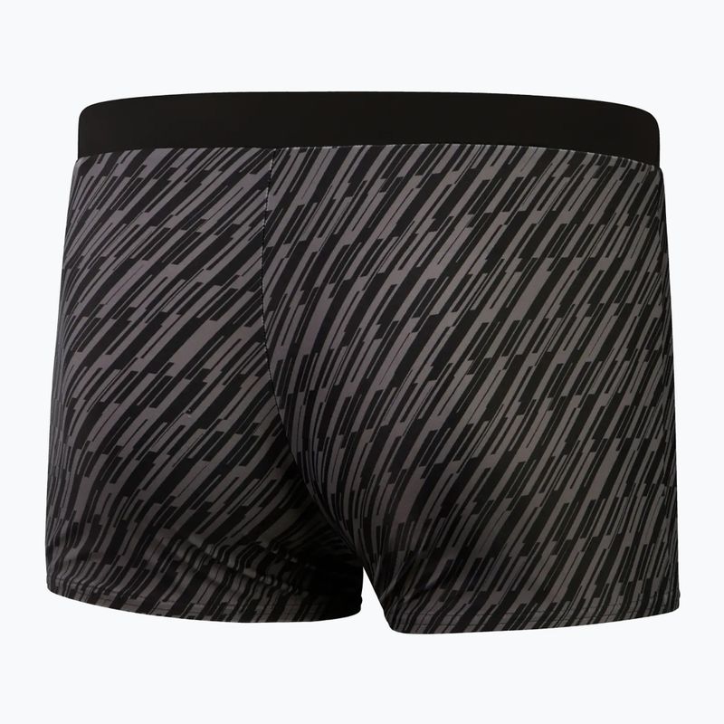 Men's Speedo Valmilton black/gove grey swim boxers 2