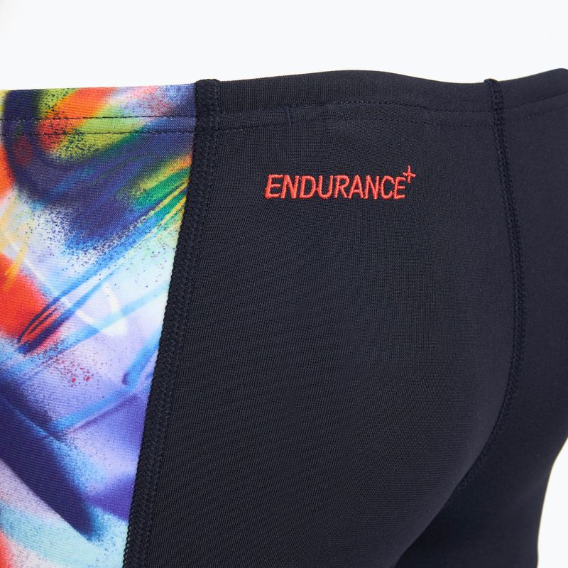 Children's swim boxers Speedo Digital Panel Aquashort true navy/watermelon/bitter lime 4