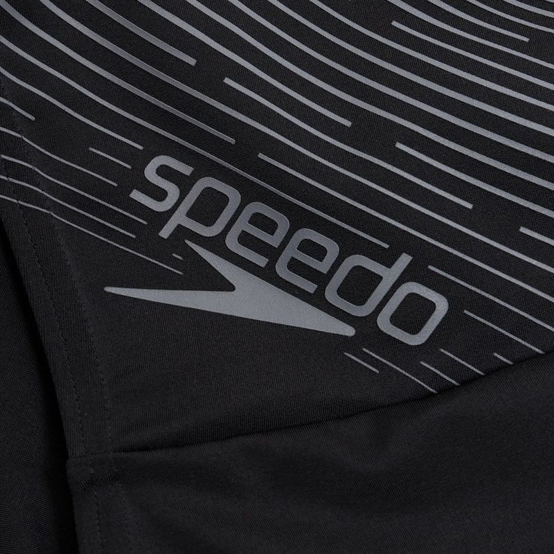 Men's Speedo Medley Logo Swim Jammer black/usa charcoal 3