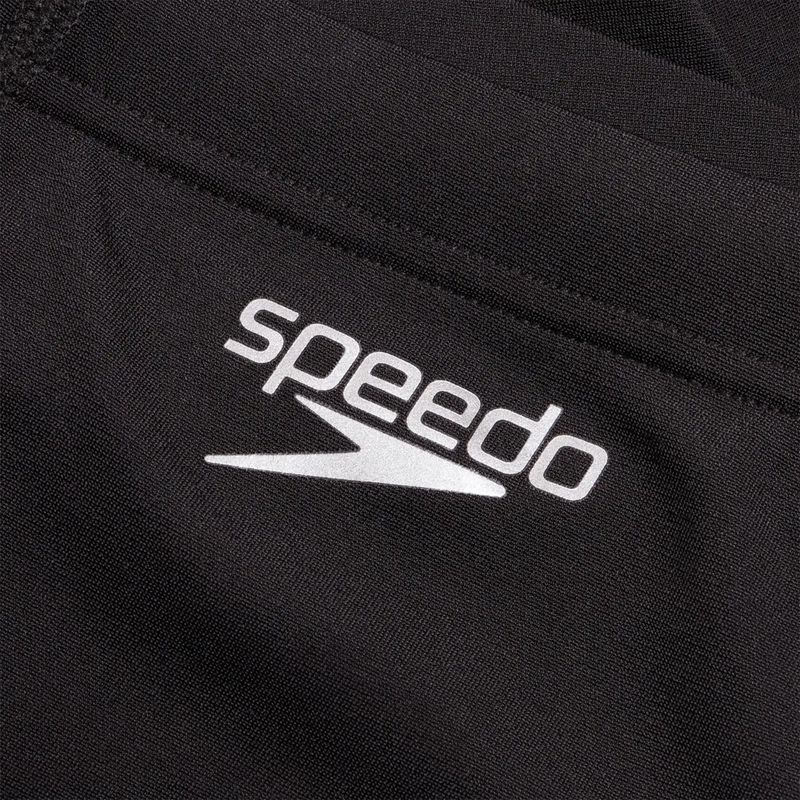 Men's Speedo Allover Digital V-Cut Aquashort swim boxers black/true cobalt 3