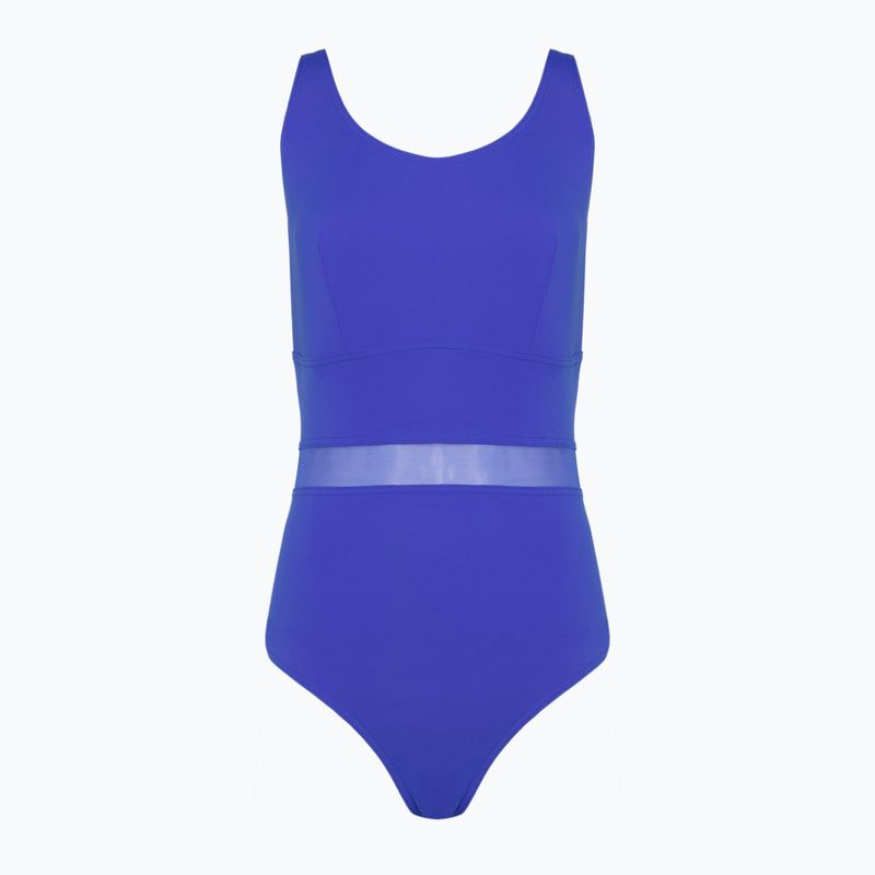 Speedo Shaping Luniaglow women's one-piece swimsuit true cobalt