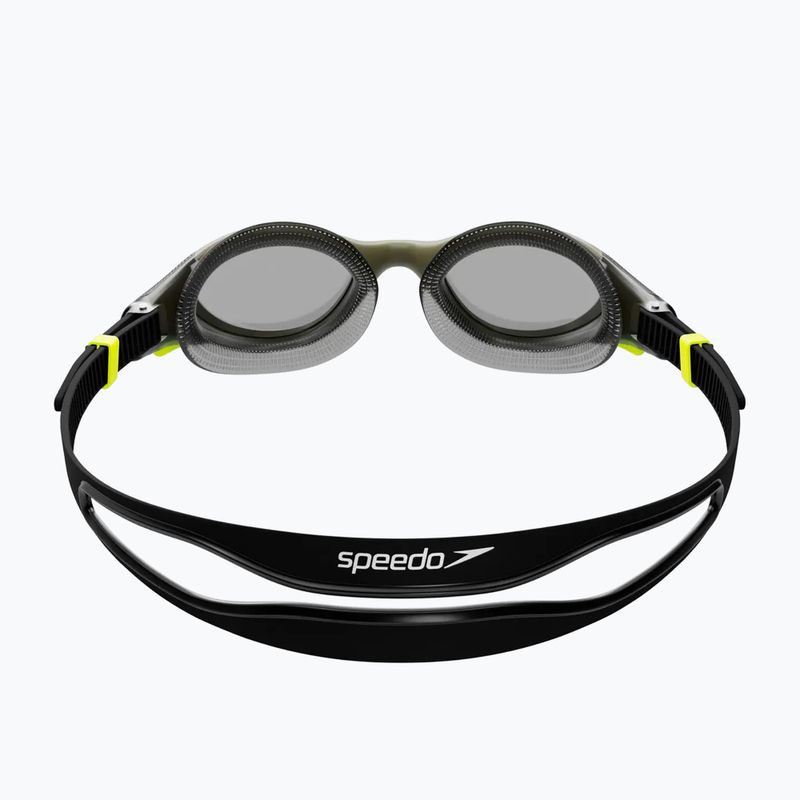 Speedo Biofuse 2.0 Polarised olive night/black/hyper swimming goggles 4