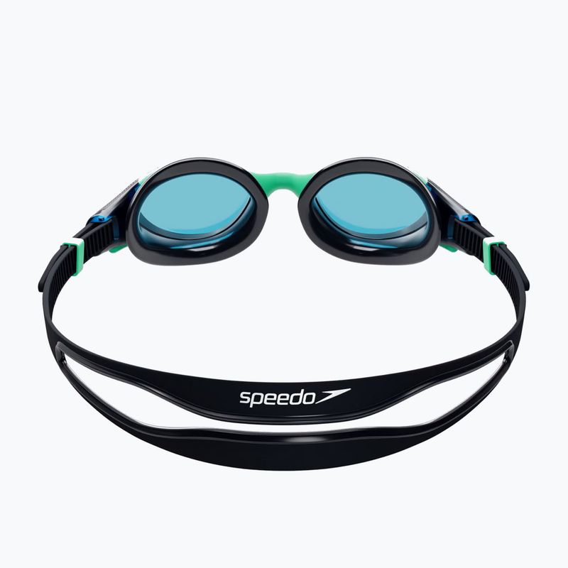 Speedo Biofuse 2.0 true navy/harlequin green swimming goggles 3