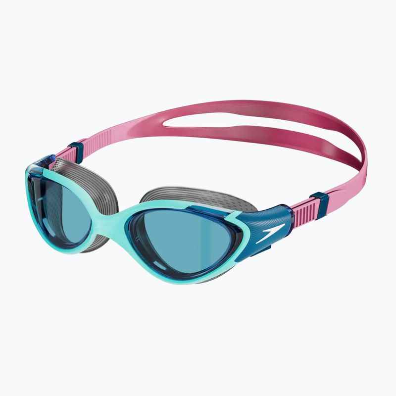 Speedo Biofuse 2.0 women's swim goggles marine blue/peacock/funny pink