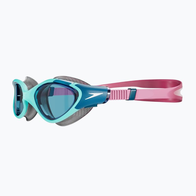 Speedo Biofuse 2.0 women's swim goggles marine blue/peacock/funny pink 2