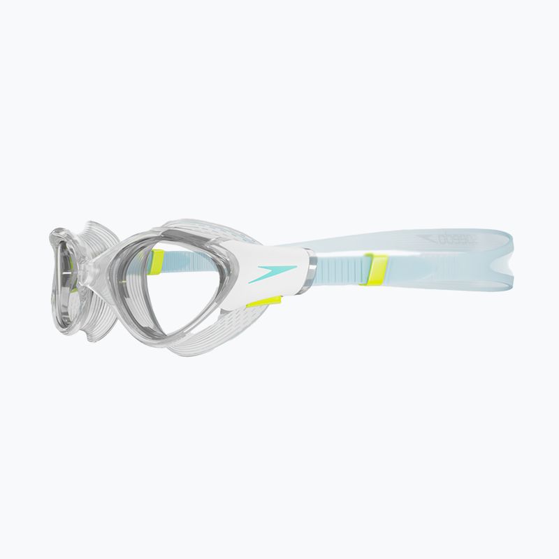 Speedo Biofuse 2.0 women's swim goggles clear / white / marine blue / clear 2