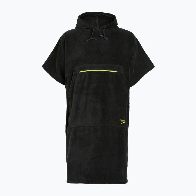 Speedo Swim Poncho S black/hyper yellow