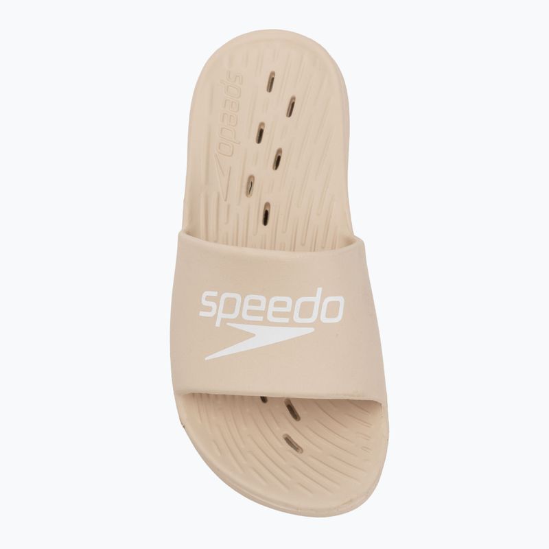 Women's slides Speedo Slide AF pale tan 5