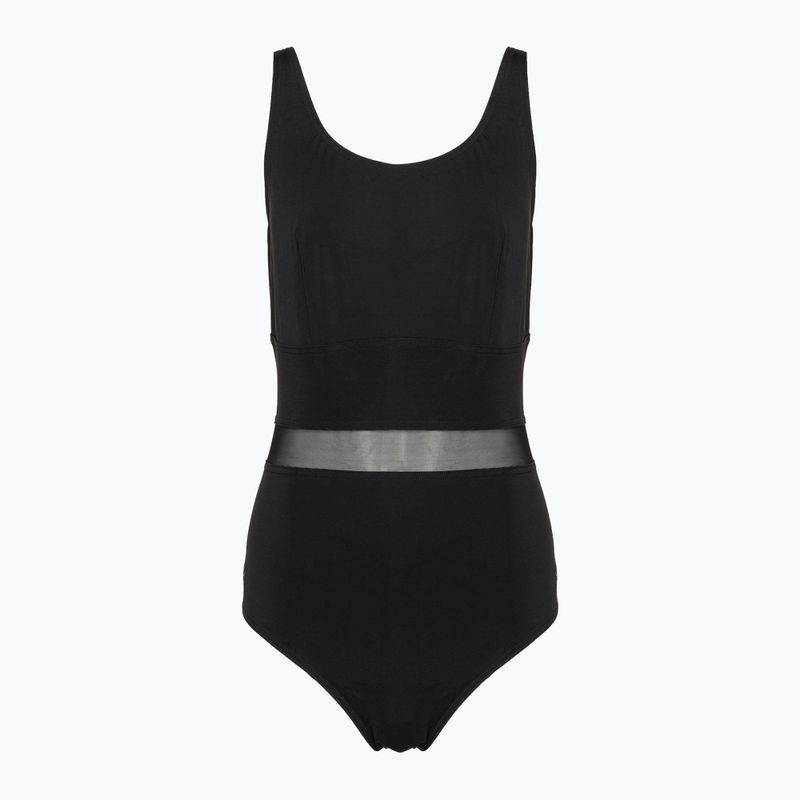 Speedo Shaping Luniaglow black women's one-piece swimsuit