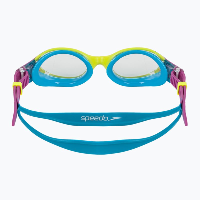 Children's swim goggles Speedo Biofuse 2.0 lemon drizzle/kikiki pink/picton blue 4