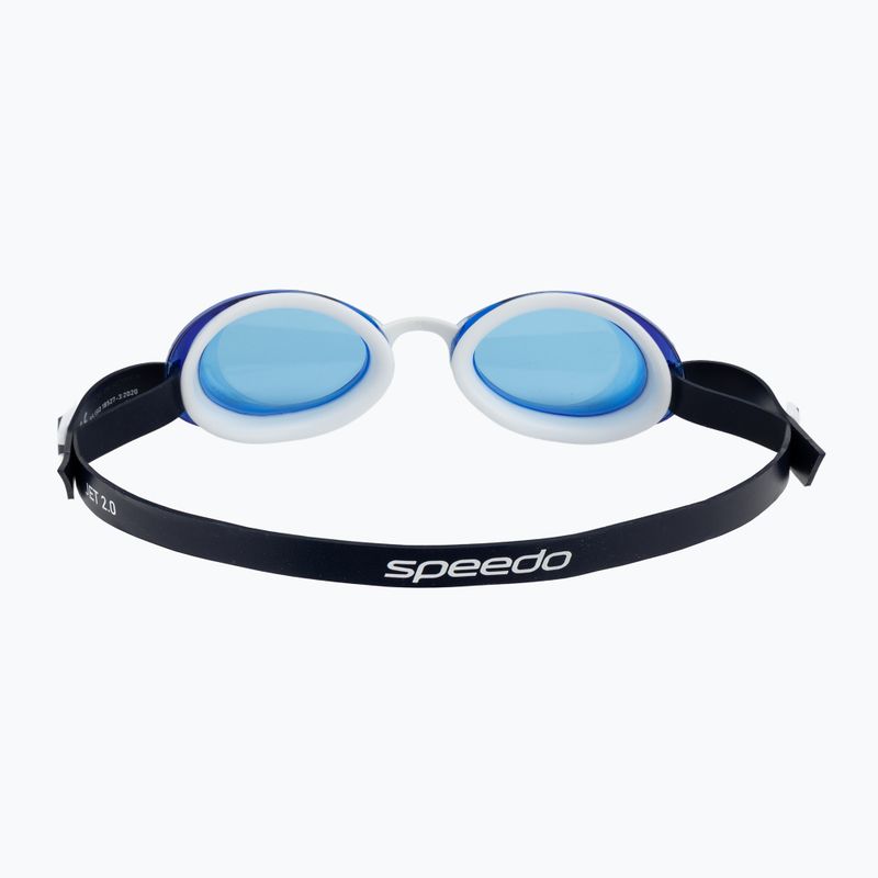 Swim goggles Speedo Jet 2.0 bondi blue/white/true navy 4