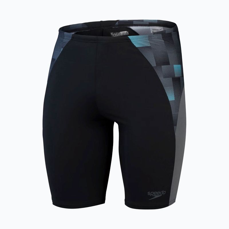 Speedo Endurance+ MAX Splice Men's Swim Jammer black/usa charcoal/marine