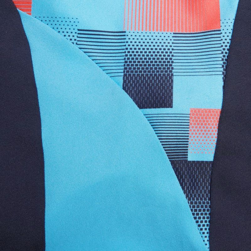 Speedo Endurance+ MAX Splice Aquashort men's swimming boxers true navy/picton blue/siren red 4