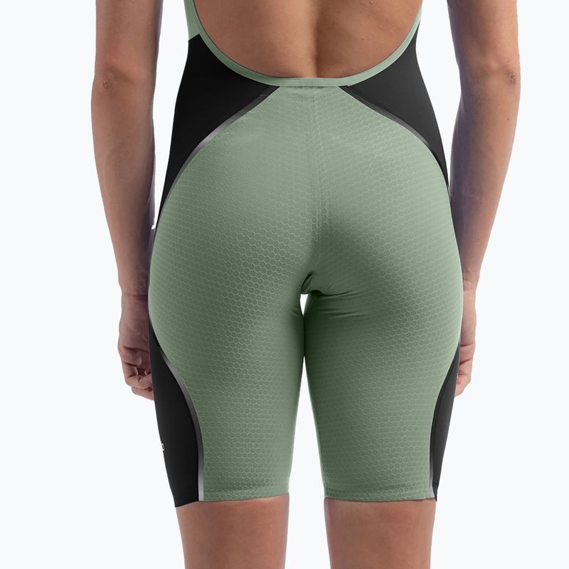 Women's fastskin Speedo Fastskin LZR Pure Intent 2.0 Openback Kneeskin country green/black/tridescent 13